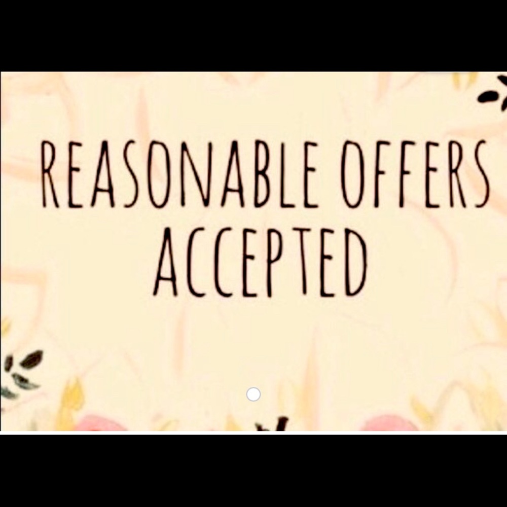 Reasonable offers accepted!!!